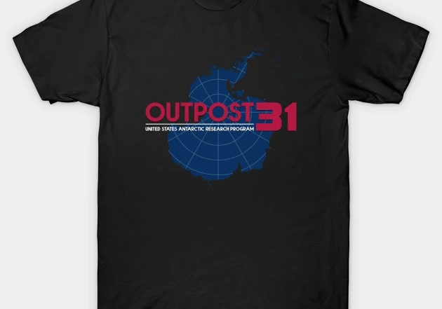 The Thing - Outpost 31 T-Shirt: A Modern Tribute to '80s Horror Classic - The Thing Outpost 31 3