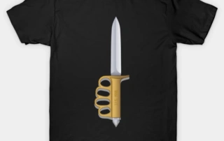 Trench Knife T-Shirt: A Powerful Honor for World War One's Deadly Weapon - trench knife T Shirt 2