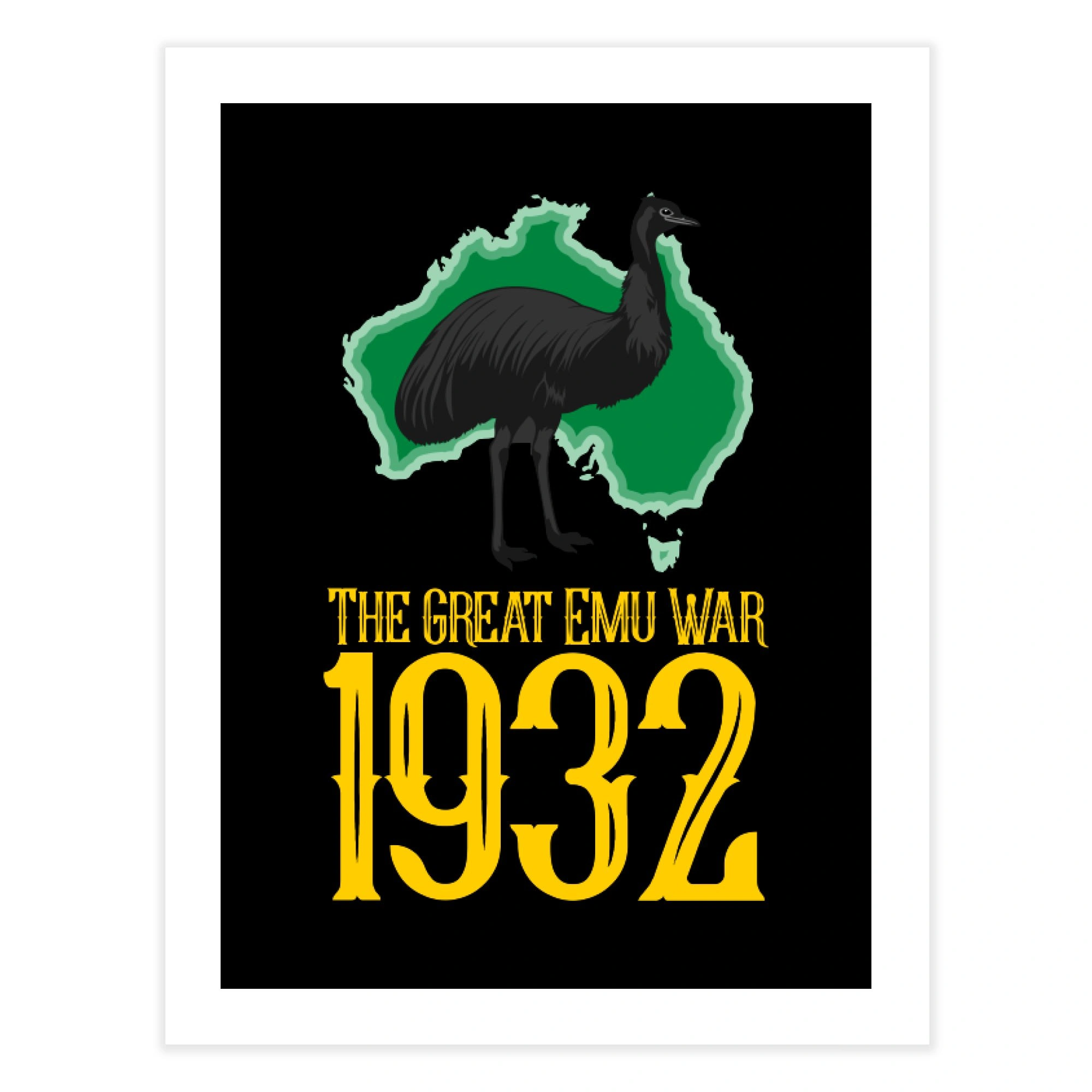 The Great Emu War   Fine Art