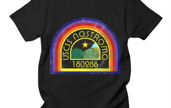 USCSS NOSTROMO   Distressd   Mens Shirt