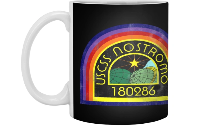 USCSS NOSTROMO   Distressd   Mug